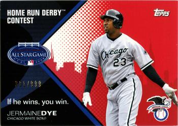 2008 Topps - Home Run Derby Contest #NNO Jermaine Dye Front