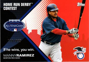 2008 Topps - Home Run Derby Contest #NNO Manny Ramirez Front