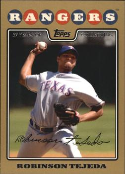 2008 Topps - Gold #19 Robinson Tejeda Front