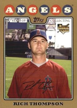 2008 Topps - Gold #62 Rich Thompson Front