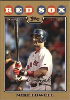 2008 Topps - Gold #64 Mike Lowell Front