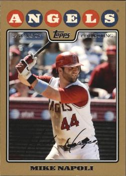 2008 Topps - Gold #73 Mike Napoli Front
