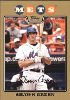 2008 Topps - Gold #107 Shawn Green Front