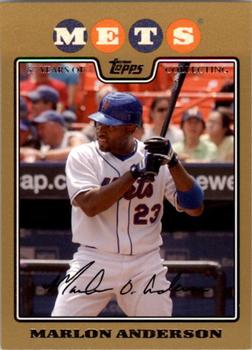 2008 Topps - Gold #147 Marlon Anderson Front