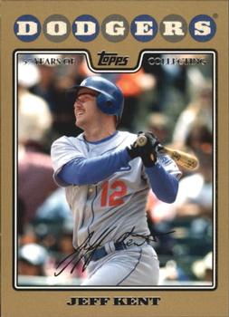 2008 Topps - Gold #207 Jeff Kent Front