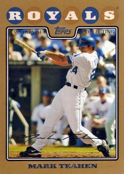 2008 Topps - Gold #210 Mark Teahen Front