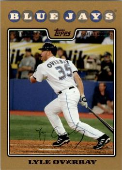 2008 Topps - Gold #211 Lyle Overbay Front