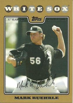 2008 Topps - Gold #224 Mark Buehrle Front