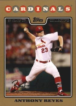 2008 Topps - Gold #272 Anthony Reyes Front