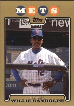 2008 Topps - Gold #280 Willie Randolph Front
