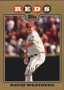 2008 Topps - Gold #315 David Weathers Front