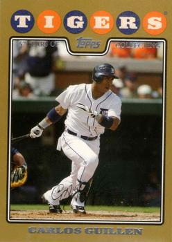 2008 Topps - Gold #427 Carlos Guillen Front