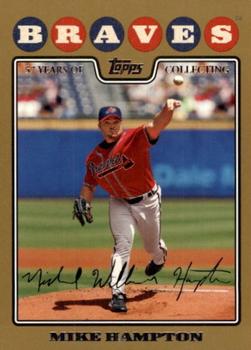 2008 Topps - Gold #454 Mike Hampton Front
