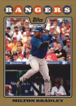 2008 Topps - Gold #499 Milton Bradley Front