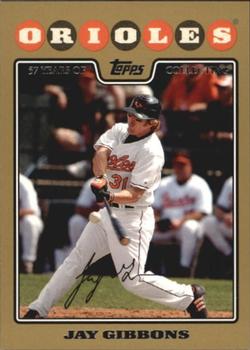 2008 Topps - Gold #506 Jay Gibbons Front