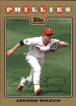 2008 Topps - Gold #521 Jayson Werth Front