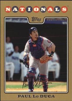 2008 Topps - Gold #528 Paul Lo Duca Front