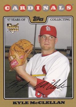 2008 Topps - Gold #533 Kyle McClellan Front