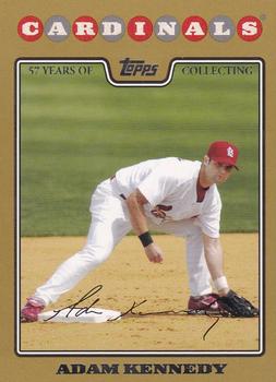 2008 Topps - Gold #542 Adam Kennedy Front