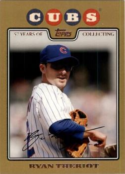 2008 Topps - Gold #584 Ryan Theriot Front