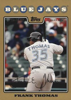 2008 Topps - Gold #650 Frank Thomas Front