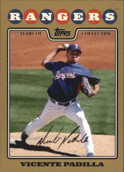 2008 Topps - Gold #659 Vicente Padilla Front
