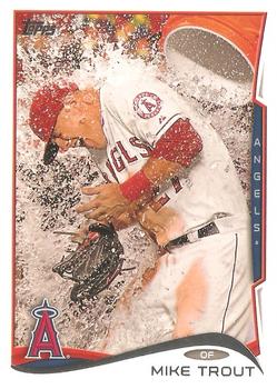 2014 Topps #1 Mike Trout Front