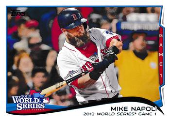 2014 Topps #22 Mike Napoli Front