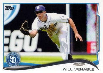 2014 Topps #64 Will Venable Front