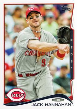 2014 Topps #80 Jack Hannahan Front