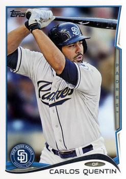 2014 Topps #209 Carlos Quentin Front