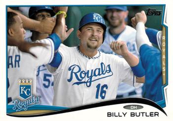 2014 Topps #255 Billy Butler Front