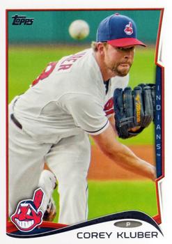 2014 Topps #279 Corey Kluber Front