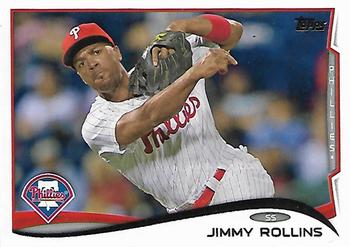 2014 Topps #312 Jimmy Rollins Front