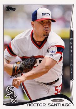 2014 Topps #320 Hector Santiago Front