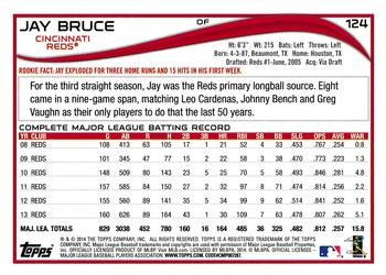 2014 Topps #124 Jay Bruce Back