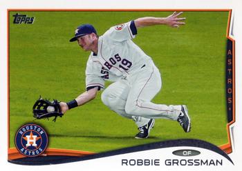 2014 Topps #444 Robbie Grossman Front