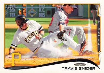 2014 Topps #527 Travis Snider Front