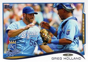 2014 Topps #617 Greg Holland Front