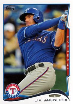 2014 Topps #627 J.P. Arencibia Front