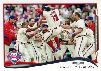2014 Topps #637 Freddy Galvis Front