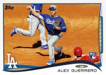 2014 Topps #643 Alex Guerrero Front