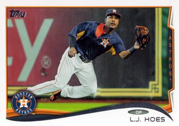 2014 Topps #647 L.J. Hoes Front