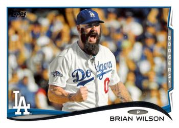 2014 Topps #367 Brian Wilson Front