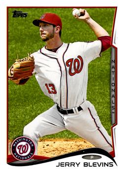 2014 Topps #370 Jerry Blevins Front