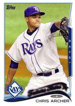 2014 Topps #383 Chris Archer Front