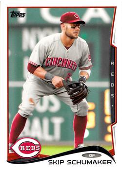 2014 Topps #428 Skip Schumaker Front