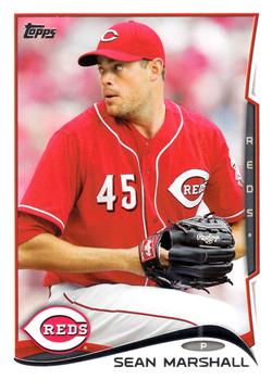 2014 Topps #445 Sean Marshall Front