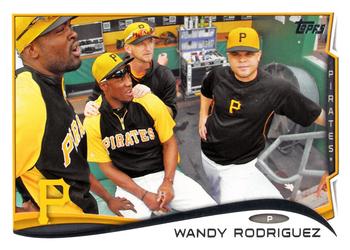 2014 Topps #522 Wandy Rodriguez Front