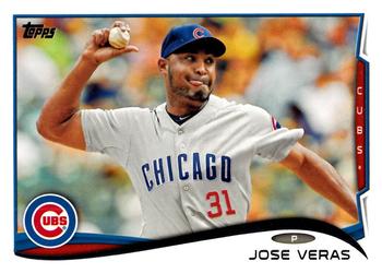 2014 Topps #533 Jose Veras Front